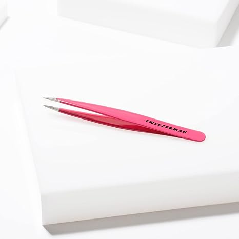 Τσιμπιδάκι Φρυδιών Ροζ- Tweezerman 1241-PR