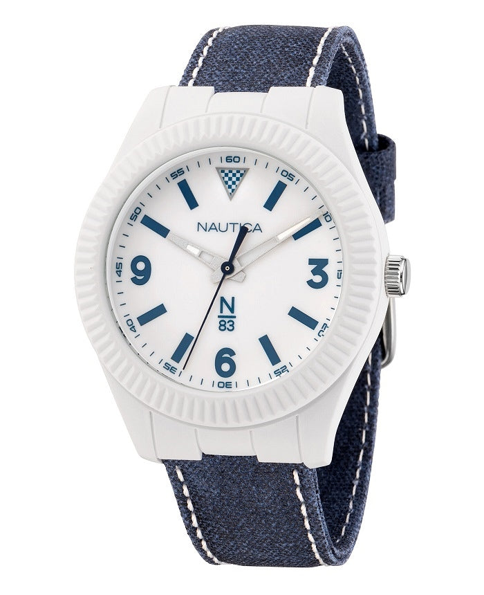 Ρολόι Nautica N83 Mercury Bay Canvas NAPMBF203 Quartz - Ανδρικό