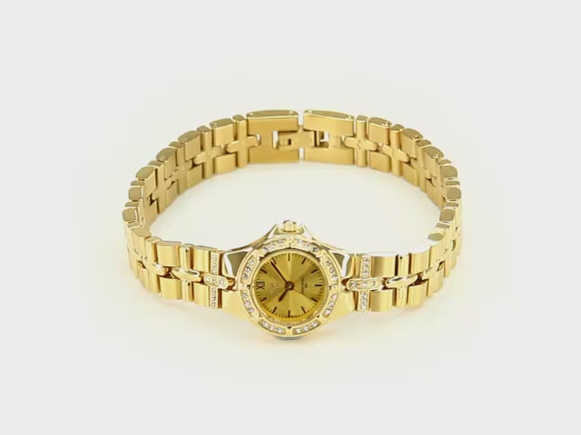 Φόρτωση βίντεο: Ρολόι Invicta Wildflower 0134 Quartz 21mm - Γυναικείο