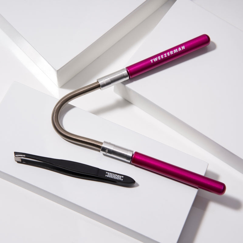Smooth Finish Facial Hair Remover μαζί με τσιμπιδάκι – Ροζ - Tweezerman 5090-R