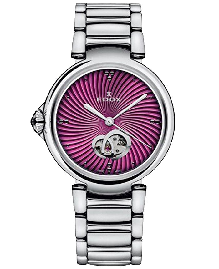 Ρολόι EDOX LaPassion Open Heart 85025-3M-ROIN Automatic - Γυναικείο