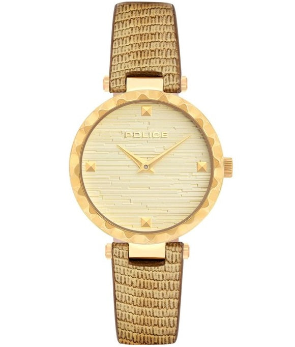 Ρολόι Police Qurem PL.15570LSG/06 Quartz - Γυναικείο