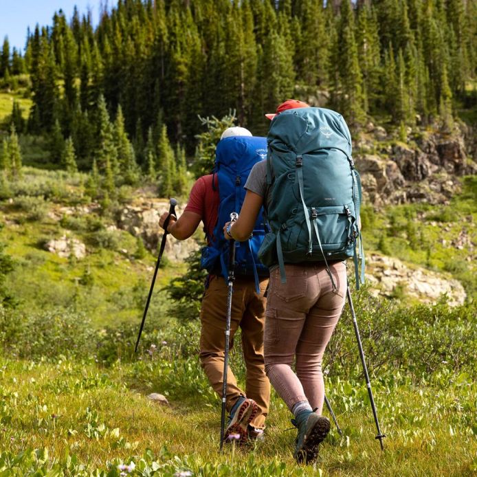 Osprey Σακίδιο Πλάτης Renn 50 Dark Charcoal-Gray Wolf (10005860)