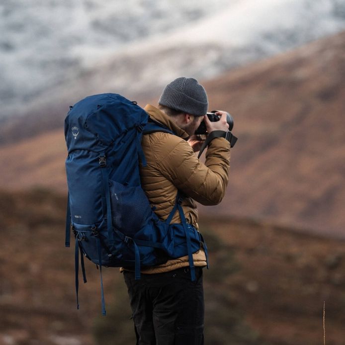 Osprey Σακίδιο Πλάτης Rook 50 Dark Charcoal-Silver Lining (10005868)