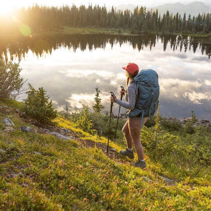 Osprey Σακίδιο Πλάτης Renn 50 Dark Charcoal-Gray Wolf (10005860)