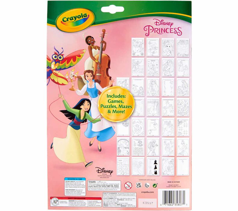 Crayola Color & Sticker Activity Set – Disney Princess