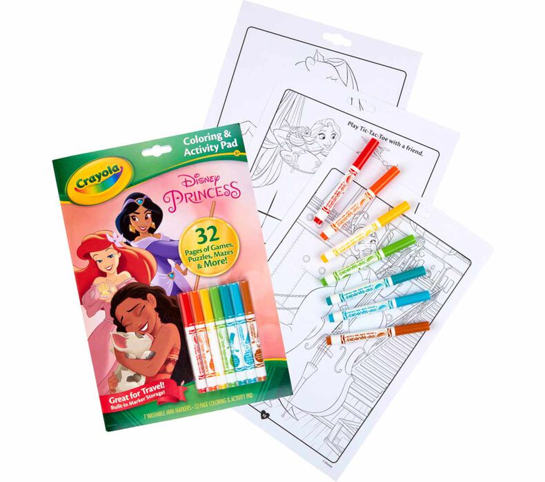 Crayola Color & Sticker Activity Set – Disney Princess