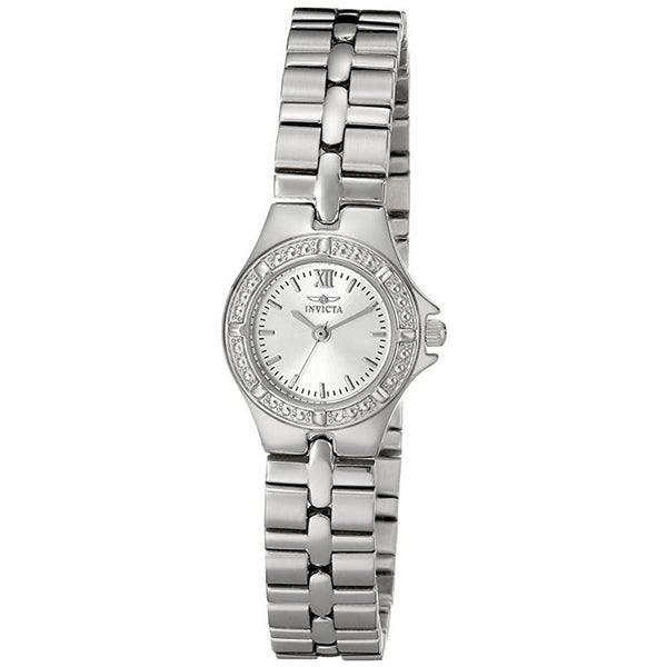 Ρολόι Invicta Wildflower Silver Dial Stainless Steel 22mm διάμετρος 0135 Quartz - Γυναικείο