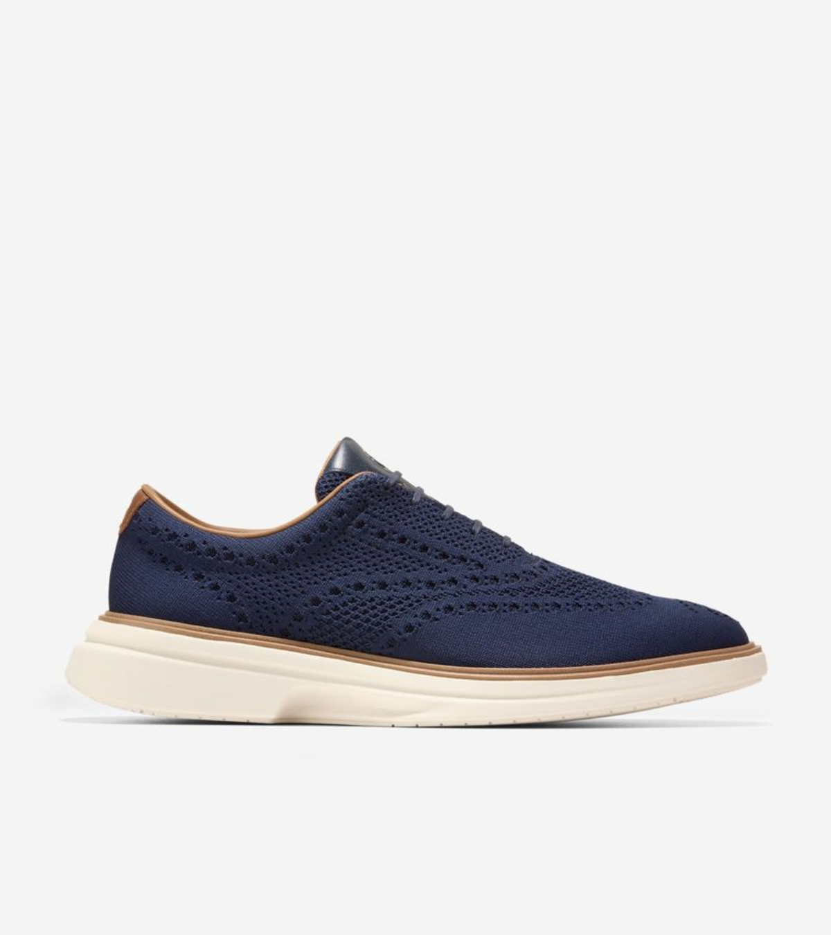 Ανδρικά ØriginalGrand Cityspectre Stitchlite™ Oxfords Navy Blazer-Natural-Ivory (C43762M) - Cole Haan