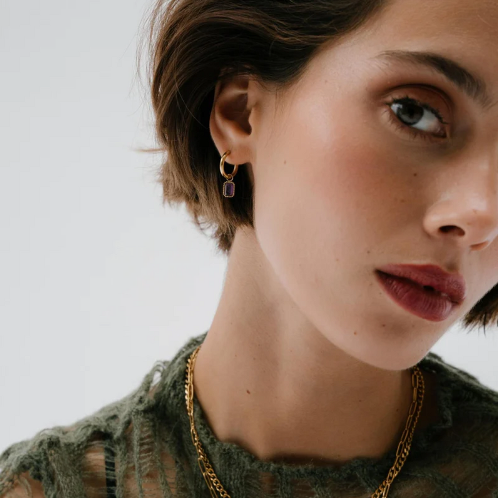 Boucles d'oreilles pendantes Arinna