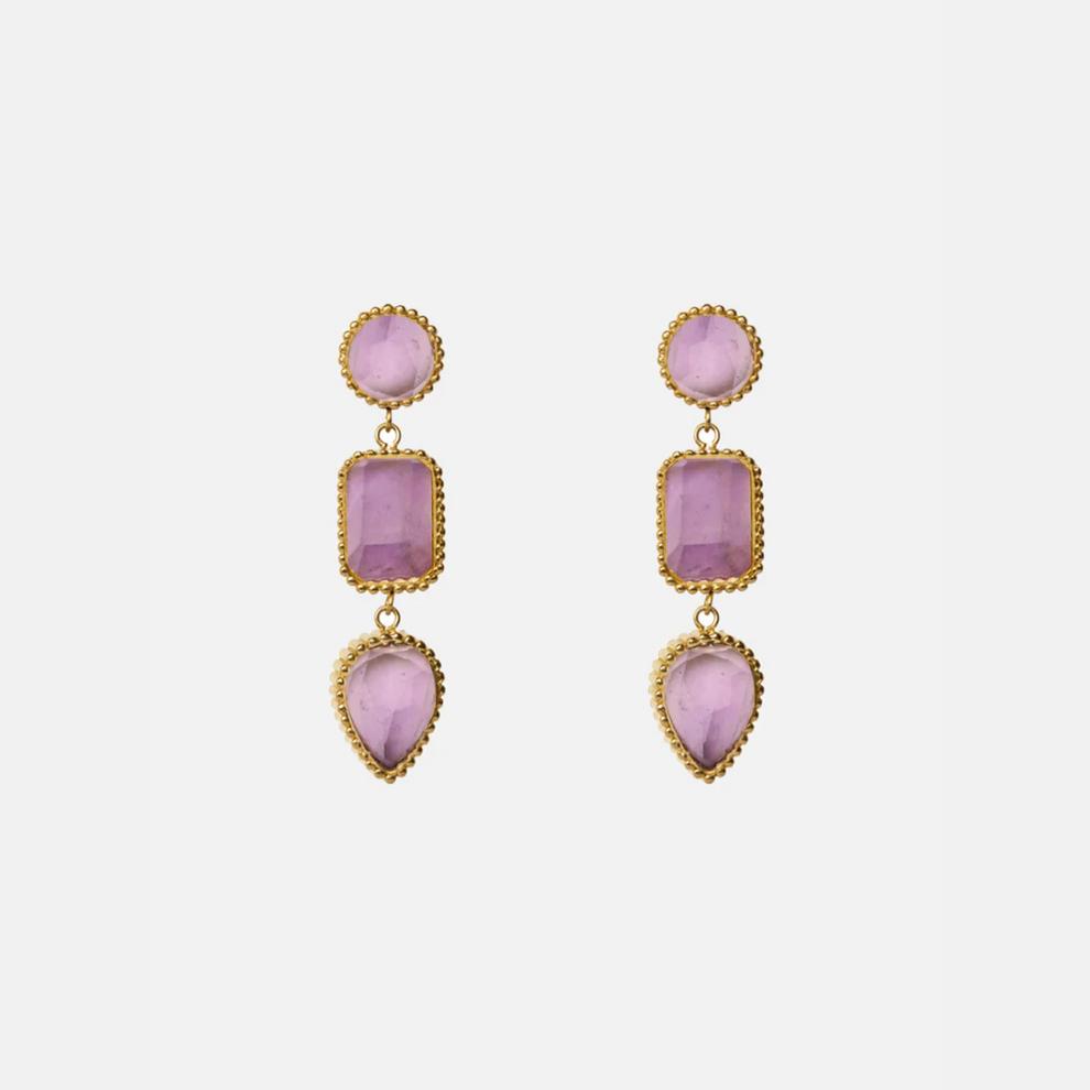 Boucles d'oreilles pendantes Persephone