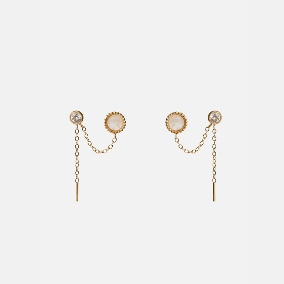 Σκουλαρίκια Drop Chloris |AEC Paris