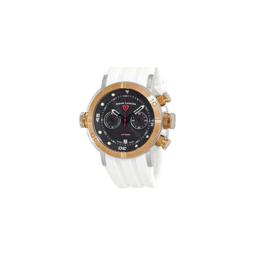Ρολόι SWISS LEGENT SL-10622SΜ-SR-014-WΗ - Ανδρικό