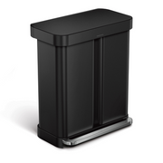 Διπλός Κάδος με Πεντάλ & Θήκη Σακούλας 58L (34/24L) - CW2093 Simplehuman