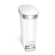 Slim Κάδος με Πεντάλ & Δακτύλιο Συγκράτησης Σακούλας 40L - CW1392 Simplehuman