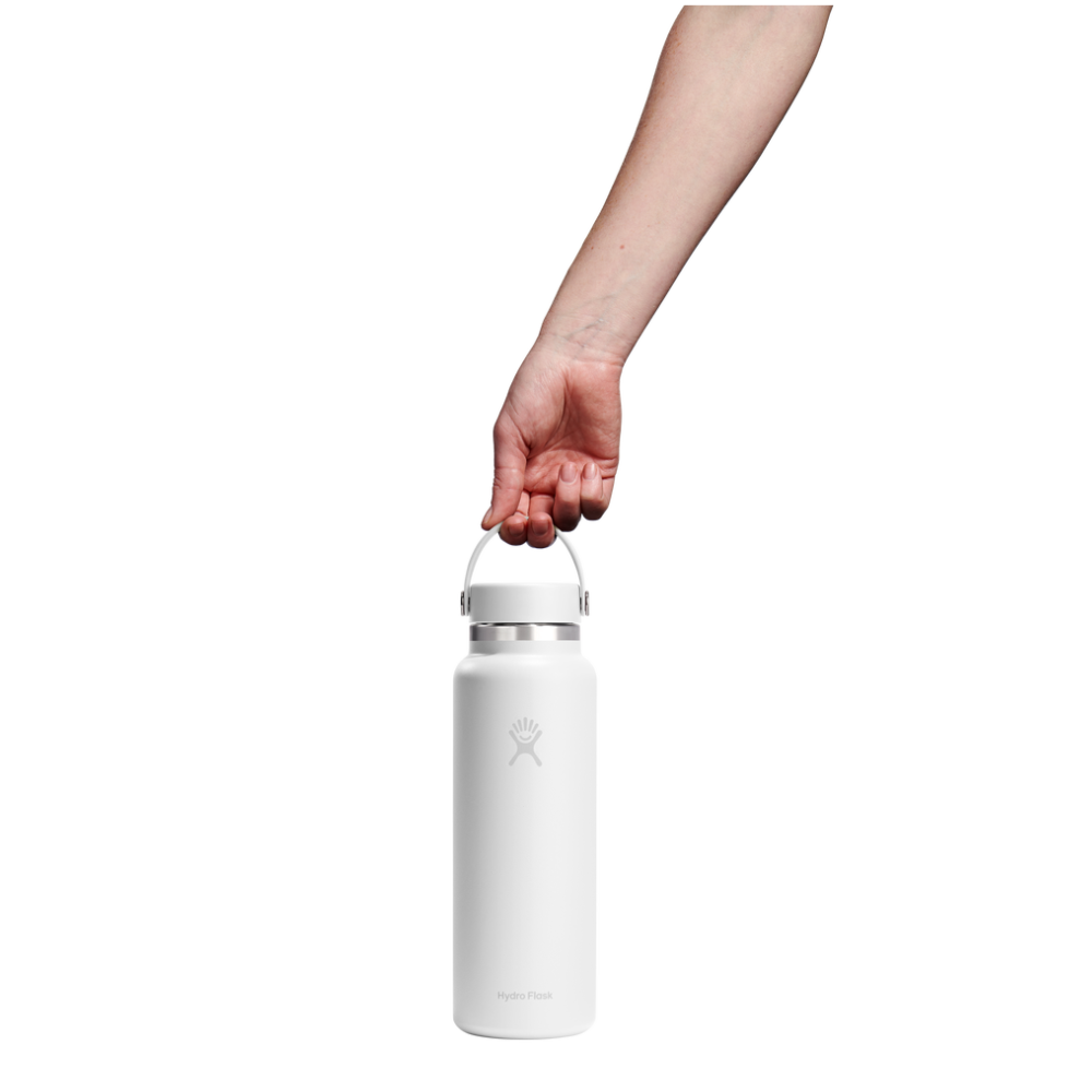 Hydro Flask Μπουκάλι Wide Mouth Flex Cap 1183 ml – White (W40CTS110)