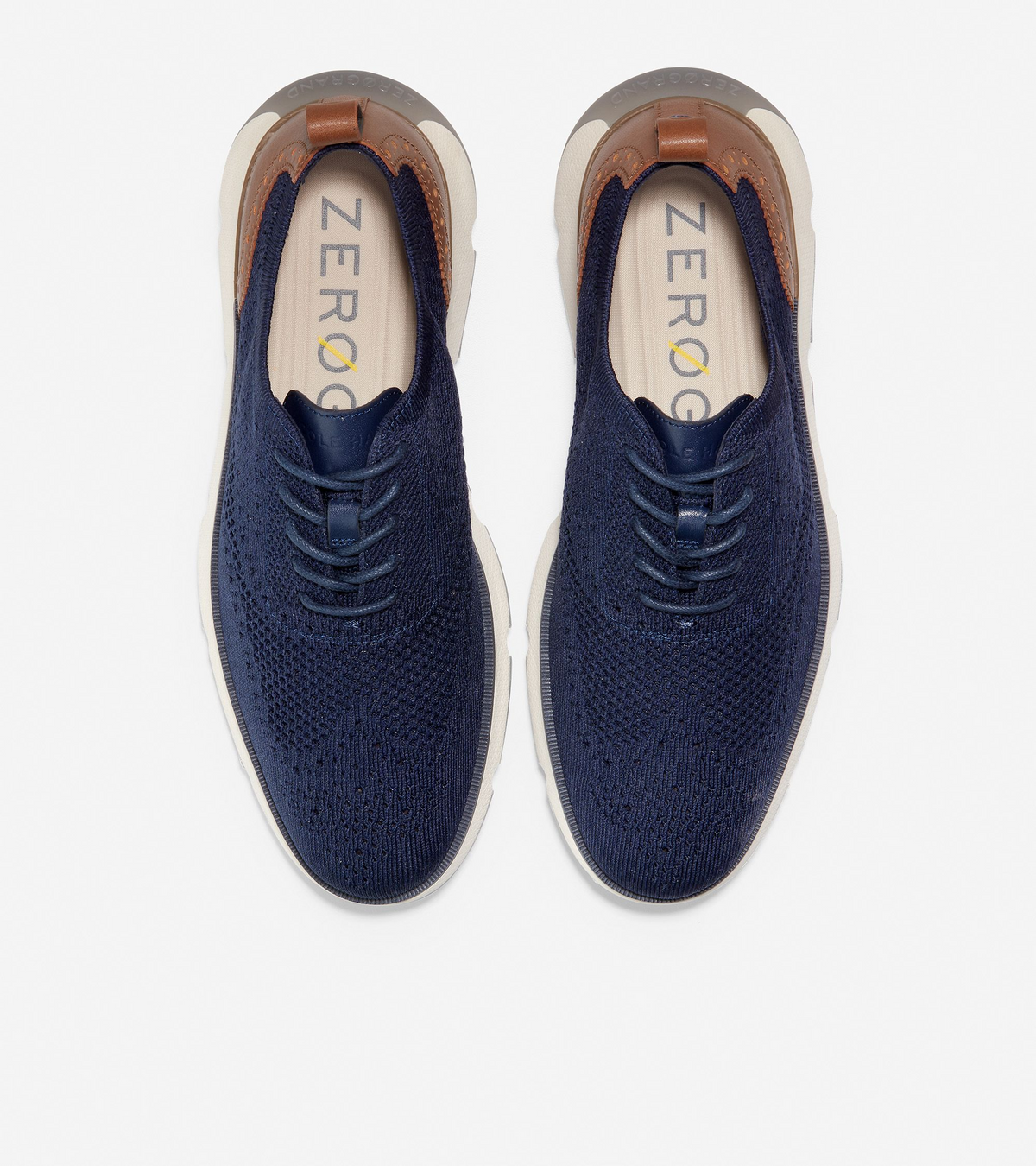 Ανδρικά 4.ZERØGRAND Stitchlite™ Oxford Shoes Blue Stitchlite™-Blue (C36418M) - Cole Haan