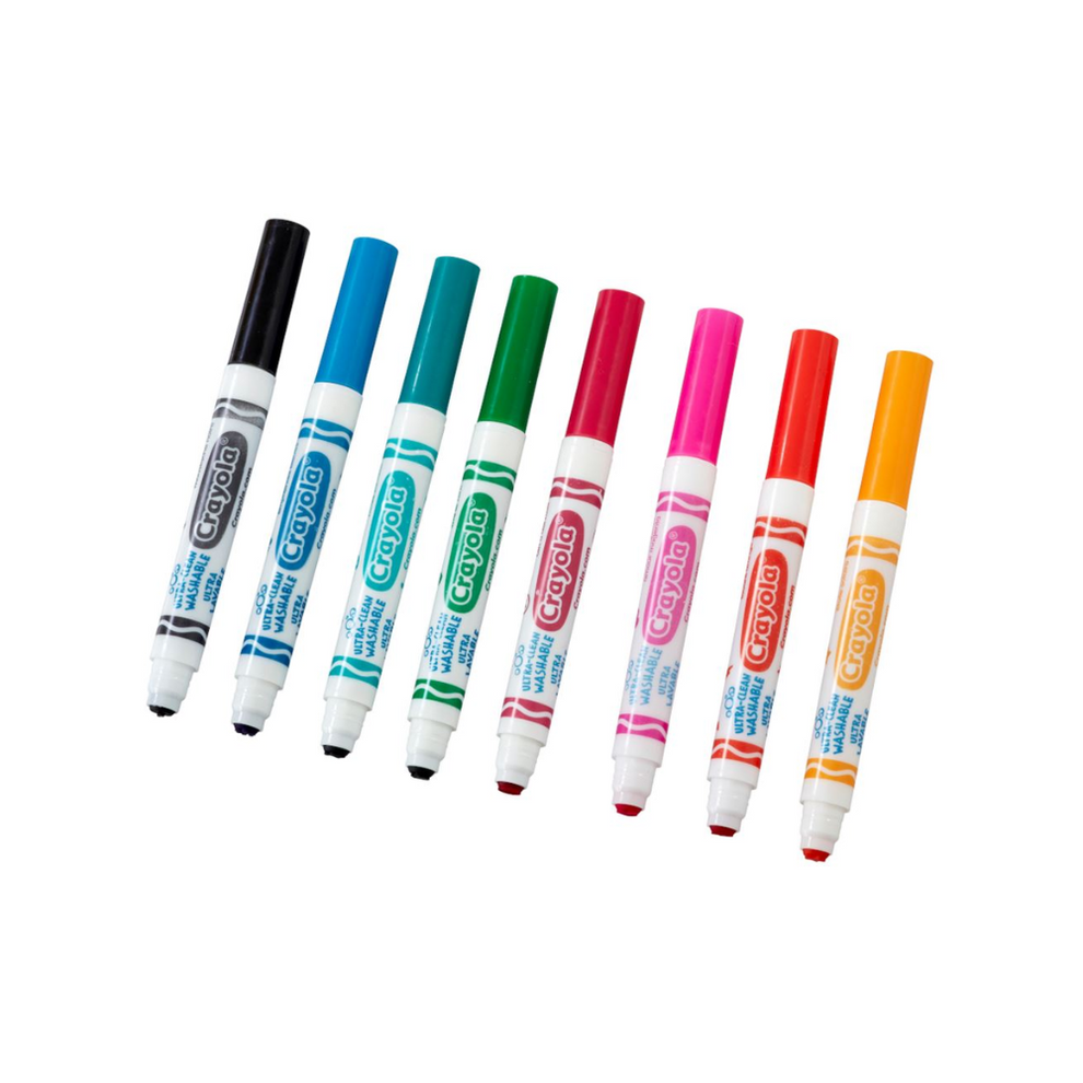 Crayola Washable Μαρκαδόροι Σφραγίδα – 8 Τεμάχια
