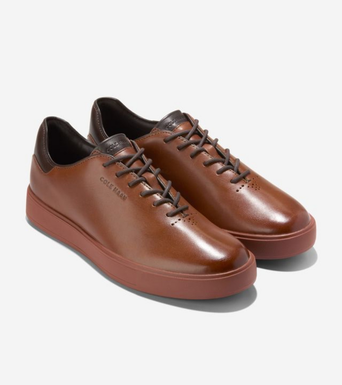 Ανδρικά GrandPrø Luxe Wholecut Sneakers Woodbury-Chocolate (C40068M) - Cole Haan