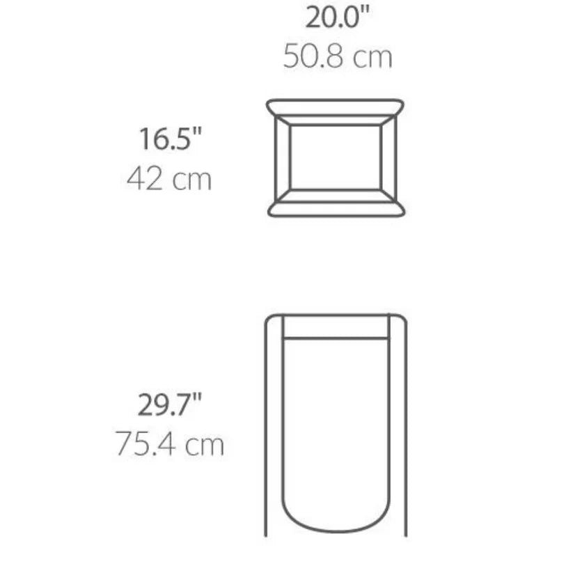 Simple Human laundry hamper