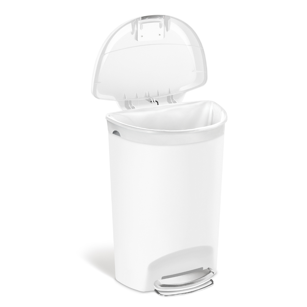 Ημικυκλικός Κάδος Απορριμμάτων με Αισθητήρα 50L - CW1356 Simplehuman