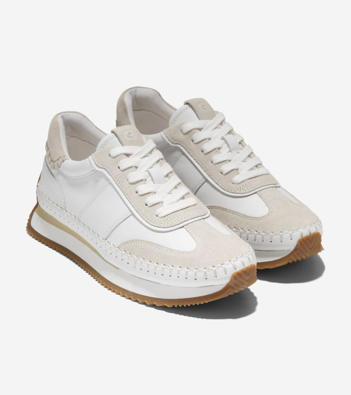Γυναικεία GrandPrø Premier Retro Sneakers White-Silver Birch (W32302B) - Cole Haan