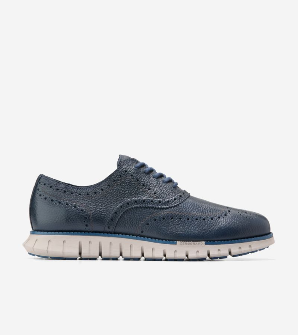 Ανδρικά ZERØGRAND Remastered Wingtip Oxfords Blueberry-Ensign Blue-Dove (C39994M) - Cole Haan