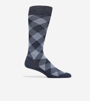 Ανδρικά Classic Dress Plaid Twist Crew Socks (CHM201DR07002) - Cole Haan
