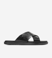 Ανδρικά Grand Neoclassic Cross Strap Sandals Black (C44897M) - Cole Haan