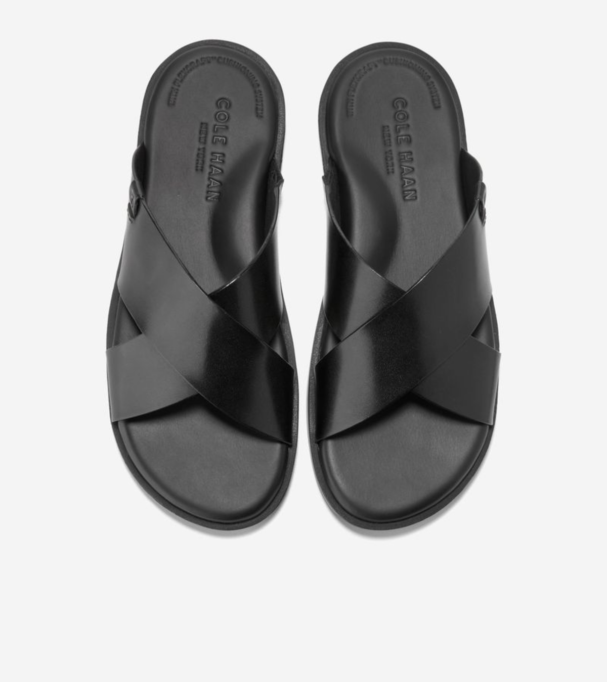 Ανδρικά Grand Neoclassic Cross Strap Sandals Black (C44897M) - Cole Haan
