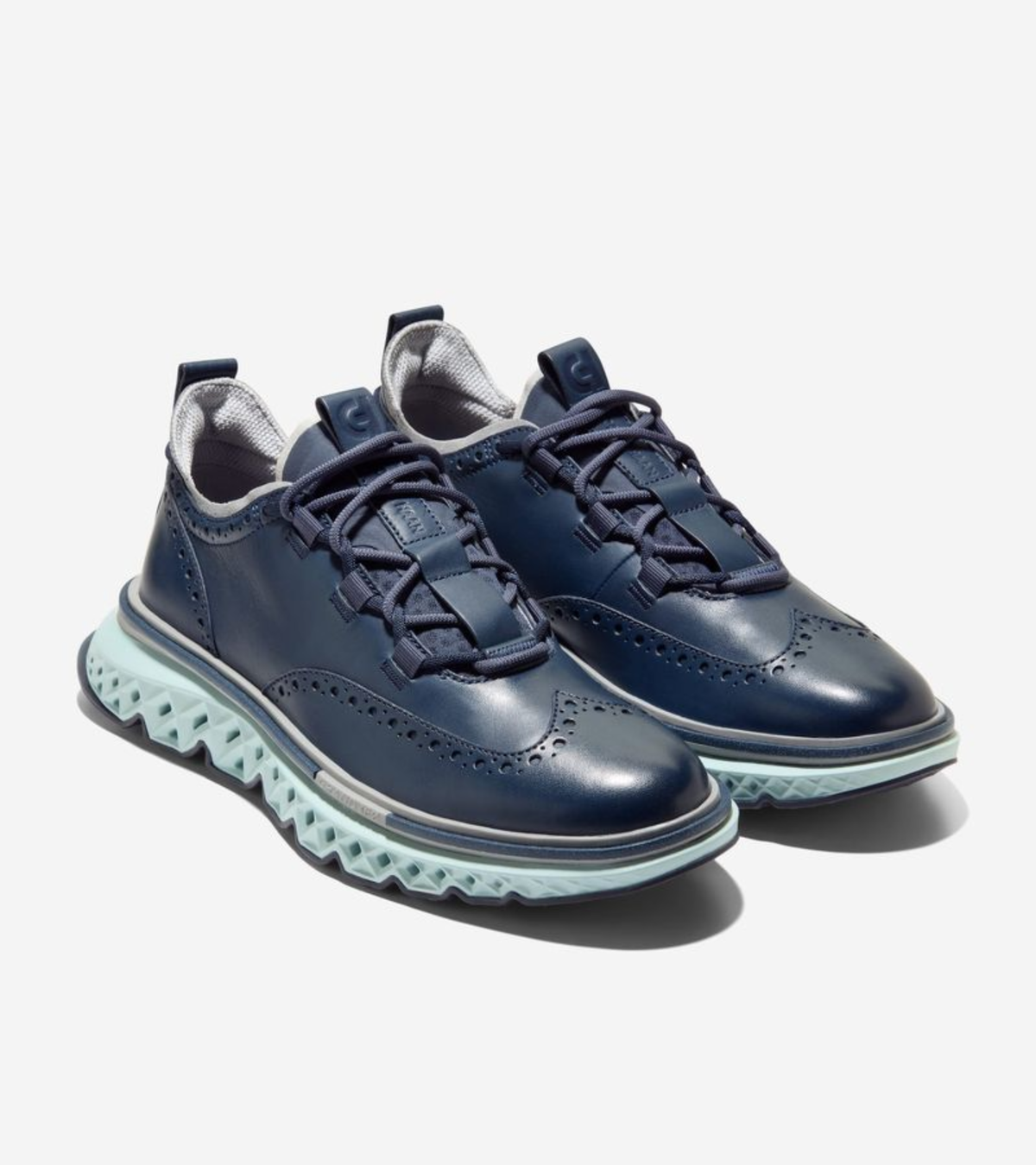 Ανδρικά 5.ZERØGRAND Wingtip Oxfords NAVY BLAZER-ULTIMATE GRAY-CLOUD BLUE (C44316M) - Cole Haan