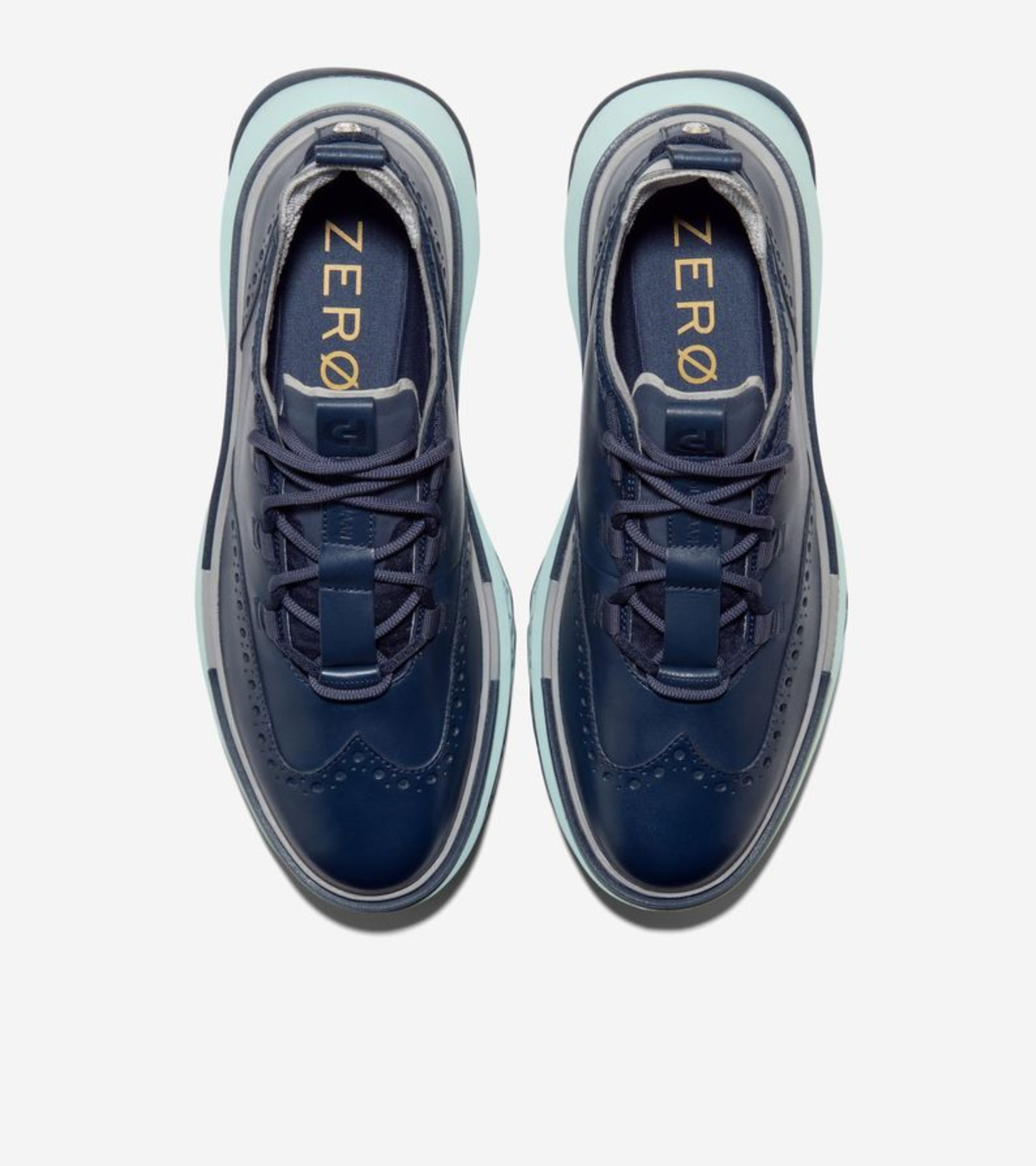 Ανδρικά 5.ZERØGRAND Wingtip Oxfords NAVY BLAZER-ULTIMATE GRAY-CLOUD BLUE (C44316M) - Cole Haan