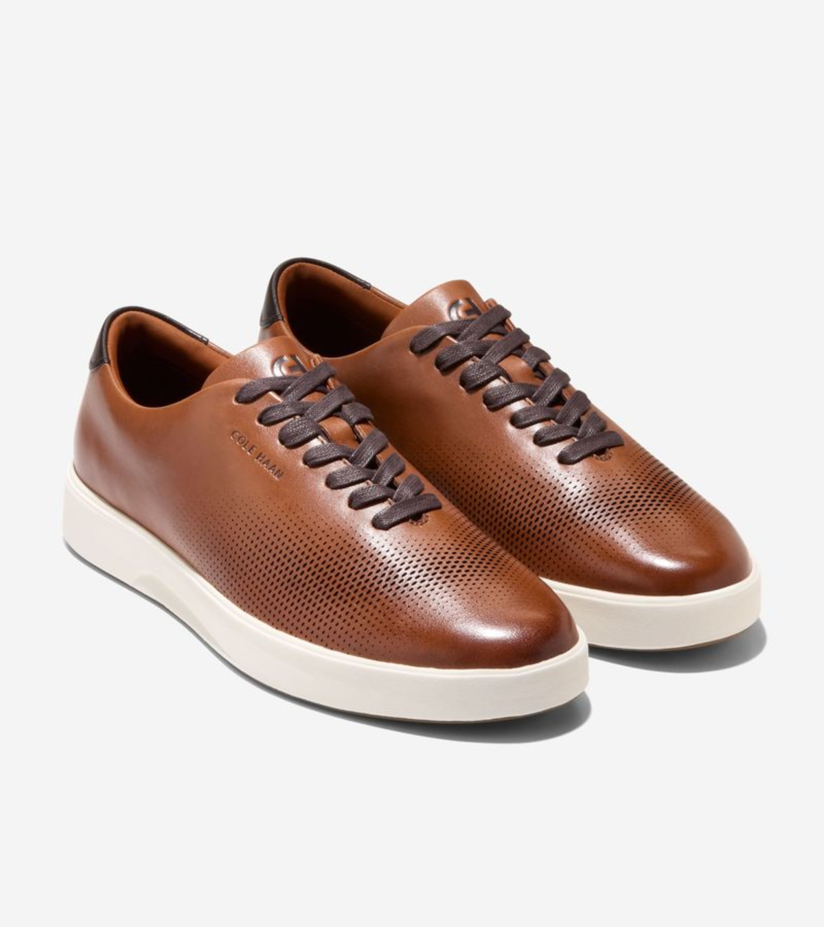 Ανδρικά GrandPrø CitySpectre Laser Sneakers Ch British Tan / Ch Dark Chocolate / Ivory (C42978M) - Cole Haan