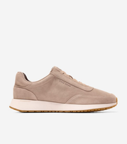 Ανδρικά GrandPrø Luxe Mile Slip-on Sneakers Birch Beige Suede / Ivory / Ch Gum T (C44790M) - Cole Haan
