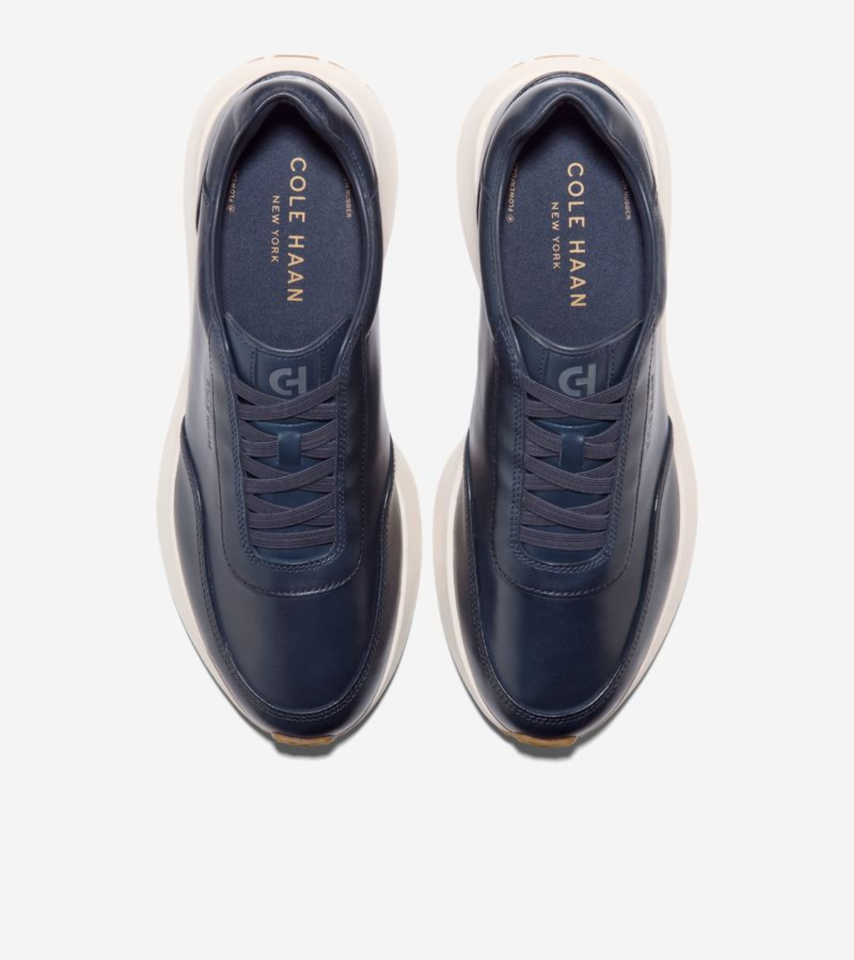 Ανδρικά GrandPrø Luxe Mile Slip-on Sneakers Navy Blazer / Ivory / Ch Gum T (C44792M) - Cole Haan