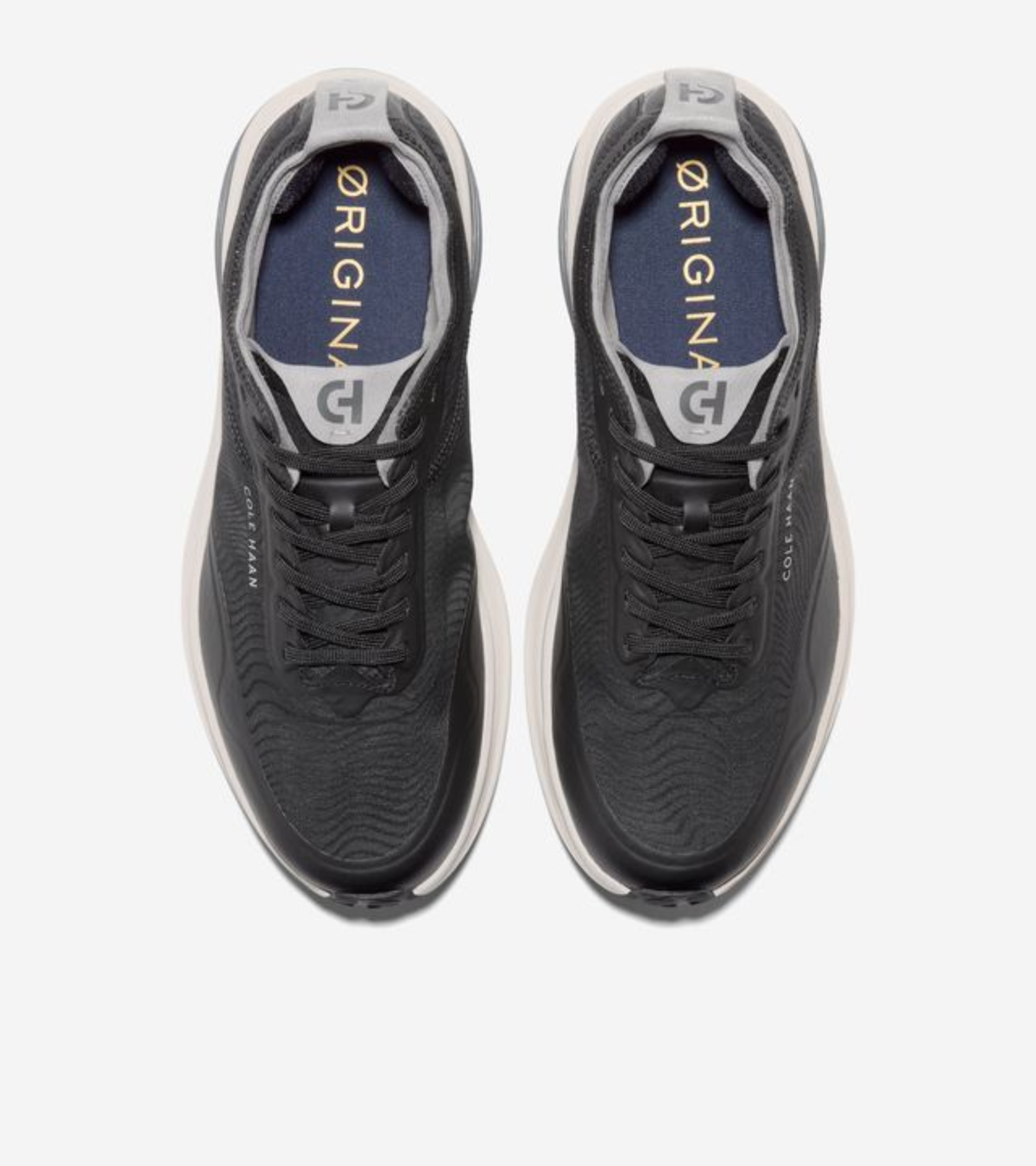 Ανδρικά ØriginalGrand SkyWeave™ Everarc Running Sneakers BLACK / ULTIMATE GRAY / SILVER BIRCH (C44252W) - Cole Haan