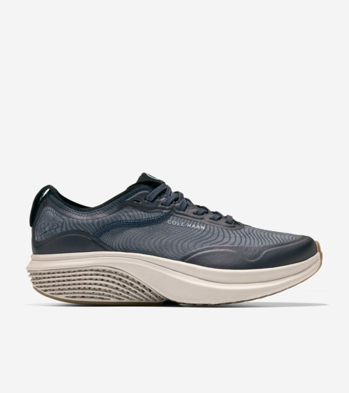 Ανδρικά ØriginalGrand SkyWeave™ Everarc Running Shoes BLACK / ULTIMATE GRAY / SILVER BIRCH (C44253W) - Cole Haan