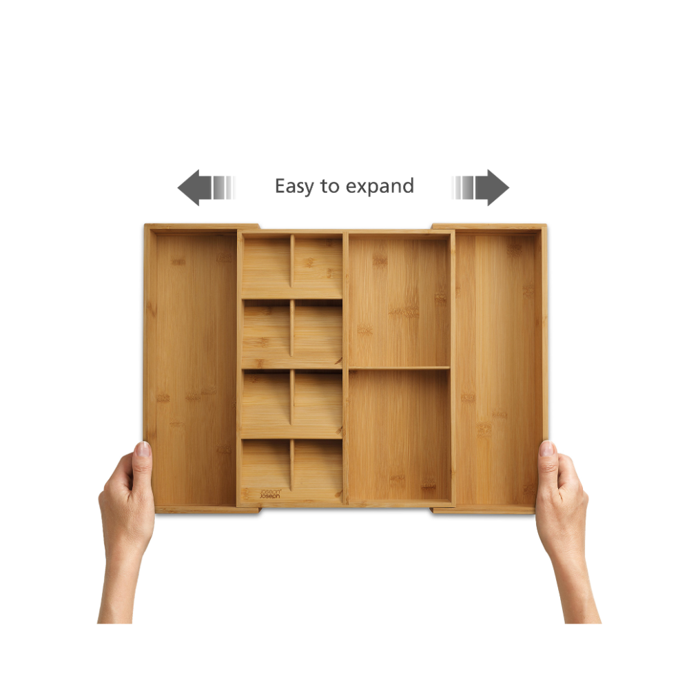 Joseph Joseph DrawerStore™ Bamboo Επεκτεινόμενη Θήκη για Μαχαιροπίρουνα (851696)