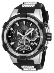 Invicta 25860 Aviator Chronograph Quartz Black Dial Men's Watch 51.5mm