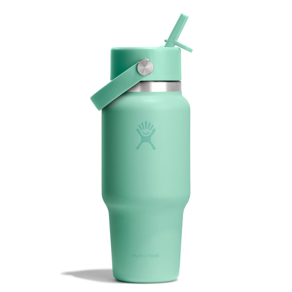Hydro Flask Μπουκάλι Wide Mouth Flex Straw Travel 710 ml – Mermaid Green (WT24CFS344)