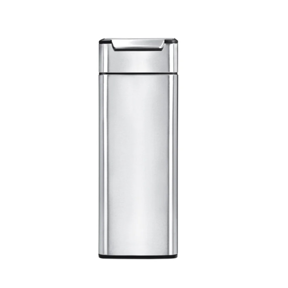 Slim Ορθογώνιος Κάδος με Μπάρα Αφής 40L - CW2016 Simplehuman