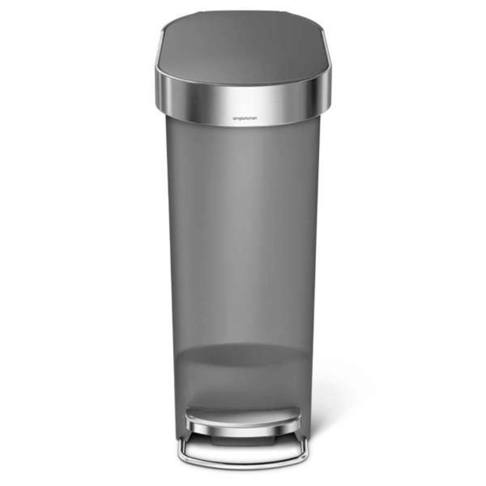 Slim Κάδος με Πεντάλ & Δακτύλιο Συγκράτησης Σακούλας 40L - CW1391 Simplehuman