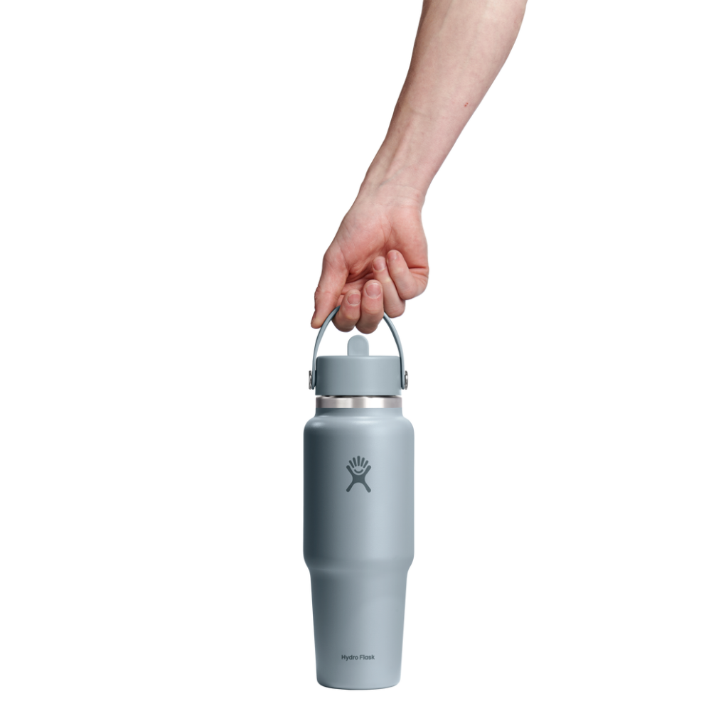 Hydro Flask Μπουκάλι Wide Mouth Flex Straw Travel 946 ml – Shale Gray (WT32CFS043)