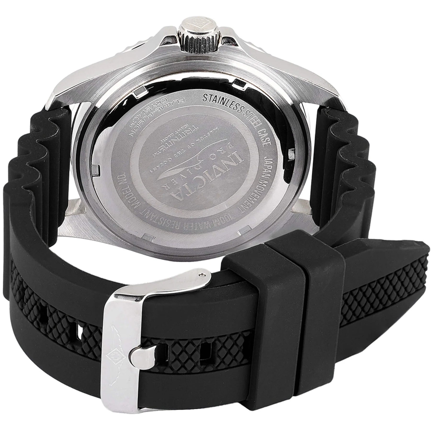 Ρολόι Invicta Pro Diver Date Quartz Black Dial 47161 - Ανδρικό
