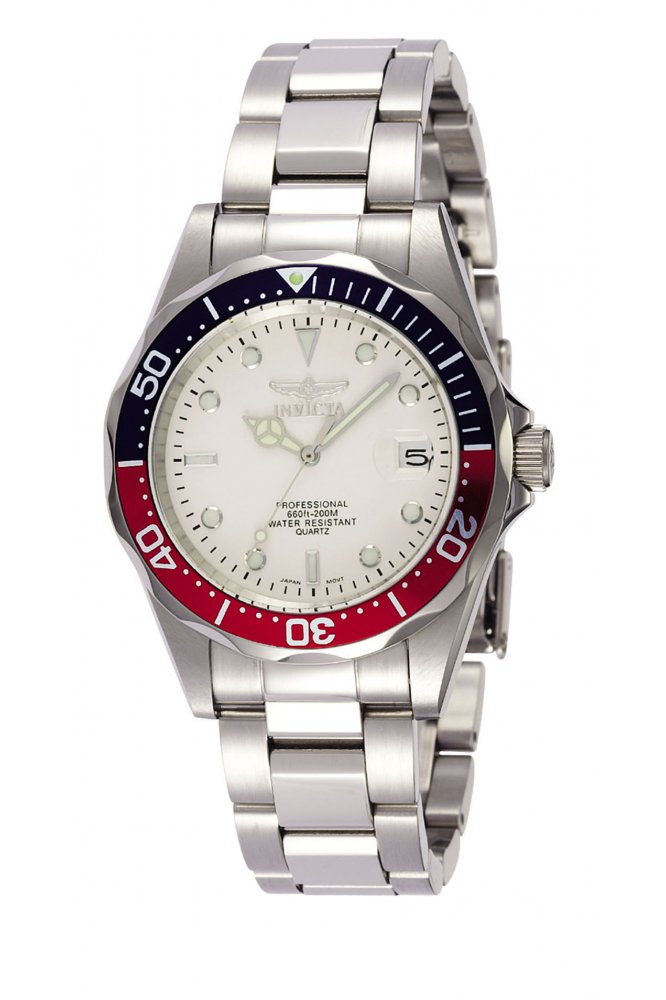 Ρολόι με Ανοξείδωτο Μπρασελέ Pro Diver INVICTA 8933- Ανδρικό