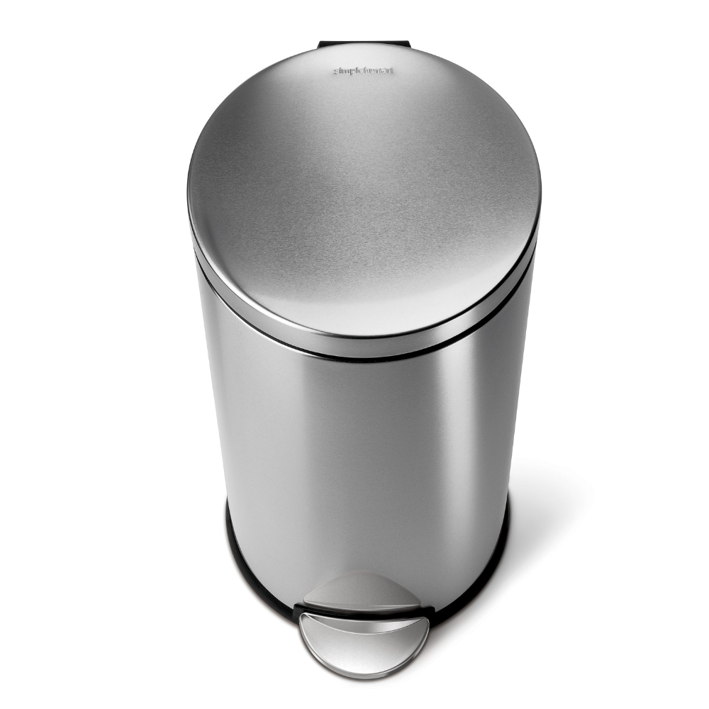 Στρογγυλός Κάδος Απορριμμάτων με Πεντάλ 30L - CW1810 Simplehuman
