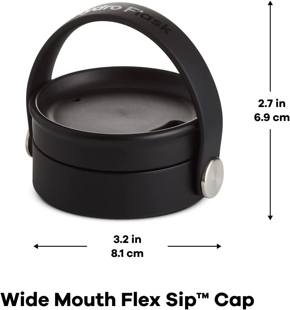 Hydro Flask Πώμα Flex Sip™ Lid για Wide Mouth – Μαύρο (CFX001)