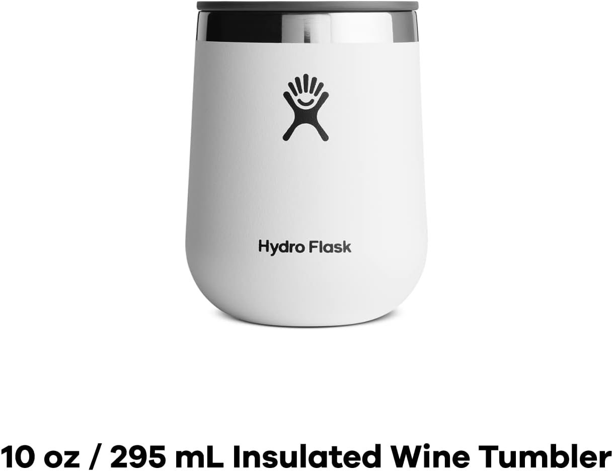 Hydro Flask Ποτήρι Κρασιού 300 ml – Λευκό (V10CP110)