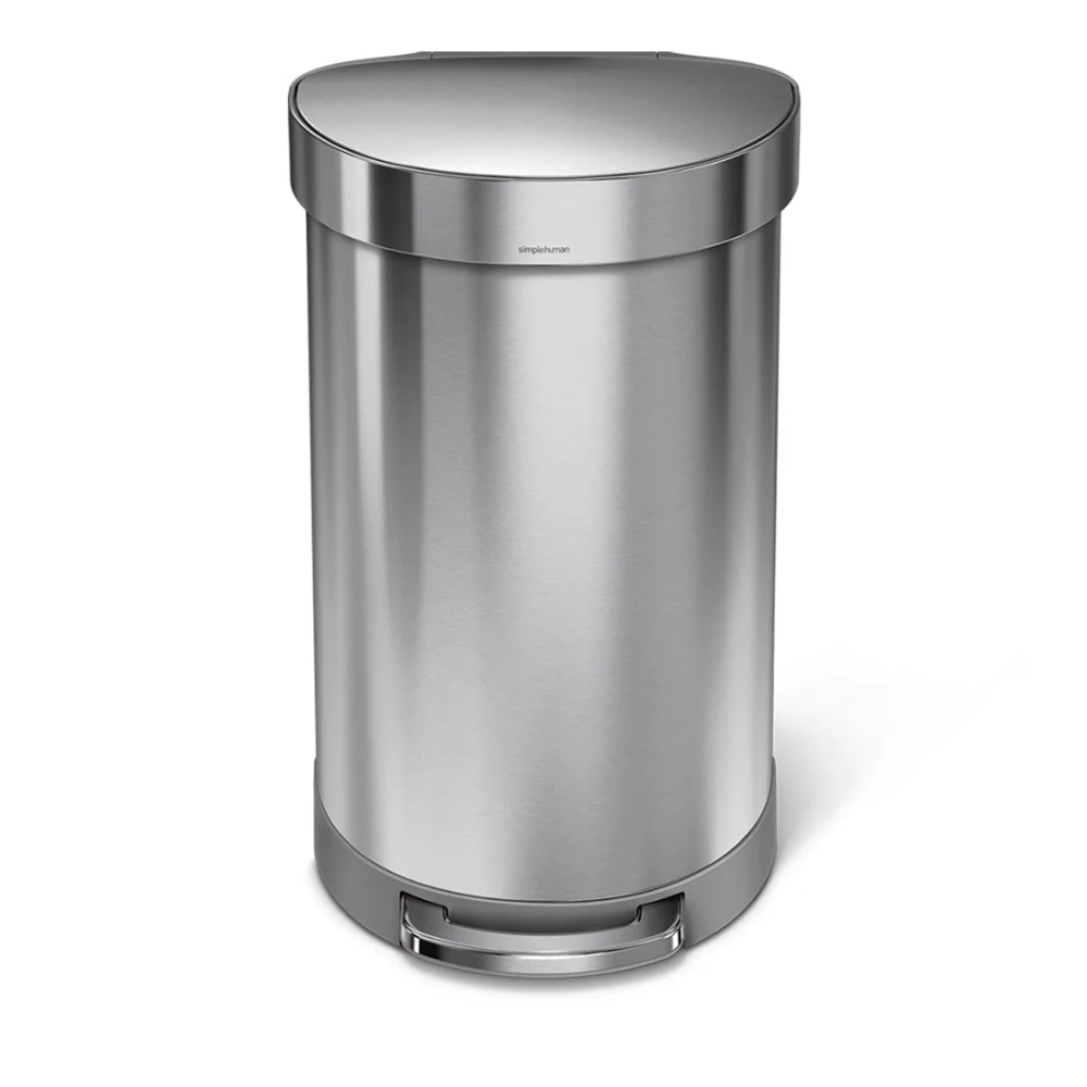 Simplehuman semi-round pedal bin 45L (CW2030)