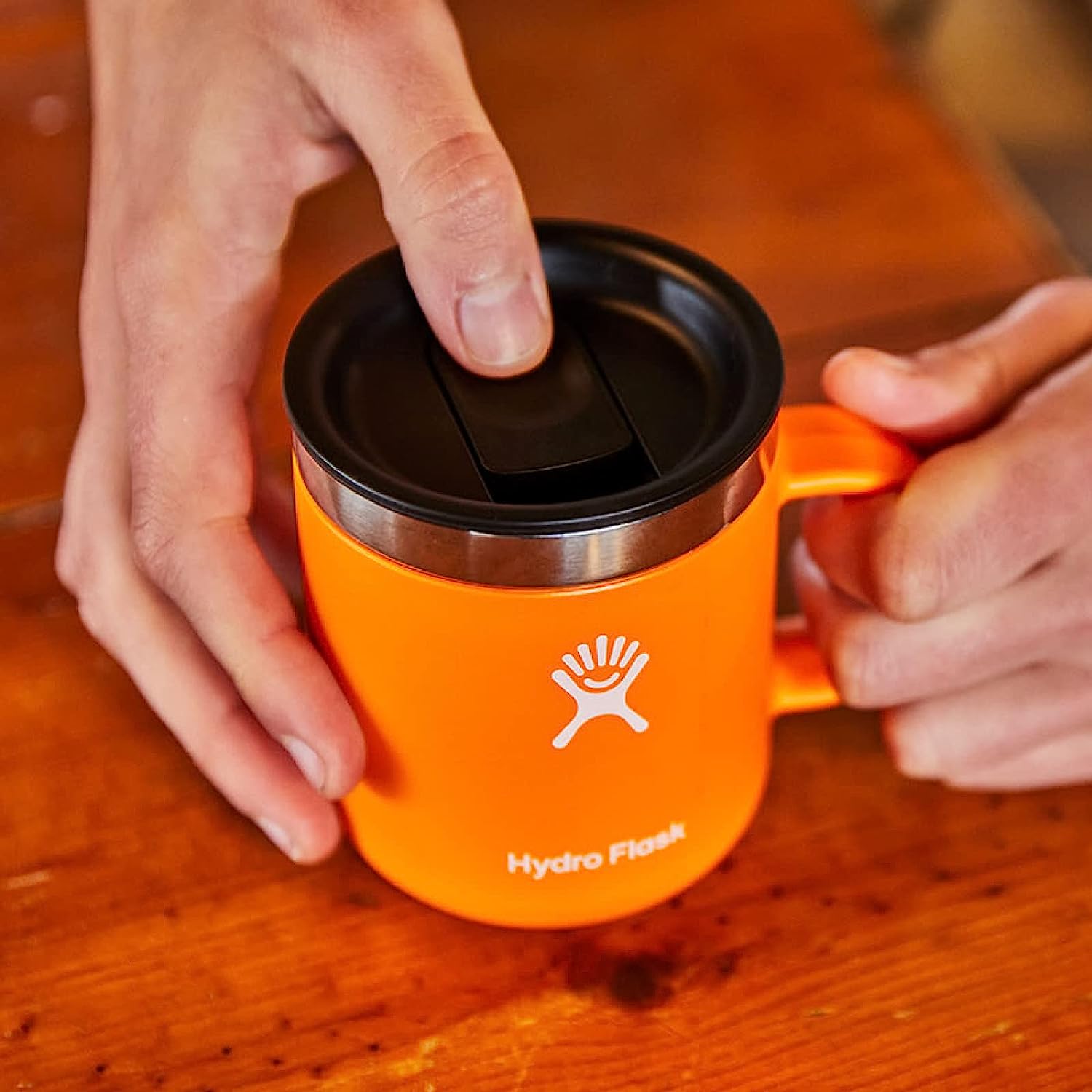 Hydro Flask Καπάκι Press-In Medium – Μαύρο (CPLM001)